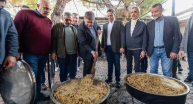 Gönüller bir oldu, lokmalar paylaşıldı