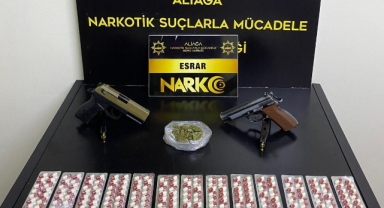 İzmir'in dört ilçesinde 'uyuşturucu' operasyonu: Sekiz şahıs tutuklandı!