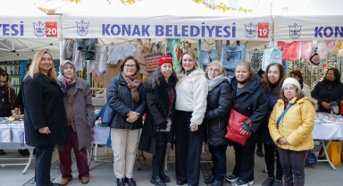 Konak’ın yılbaşı kermesinde kadın emeği vurgusu