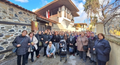 Manisalı kadınlar Kula’nın tarihi ve doğal güzellikleriyle buluştu