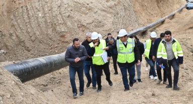 Salihli’nin 91 milyonluk içme suyu projesi incelendi