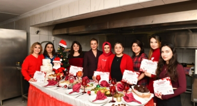 Çiğli'de kadınlar için yeni meslek fırsatları: Pastacılık kursu sertifikaları verildi