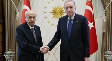 Cumhurbaşkanı Erdoğan ve Bahçeli görüşüyor