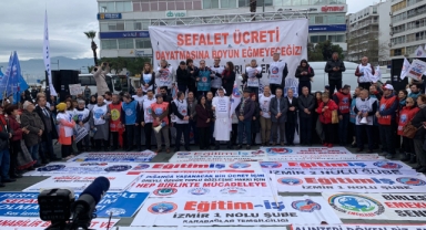 İzmir'de eylemin adresi Cumhuriyet Meydanı oldu: Memurlar, ülke genelinde iş bıraktı!