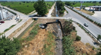 Manisa'da 280 Kilometre dere yatağı temizlendi