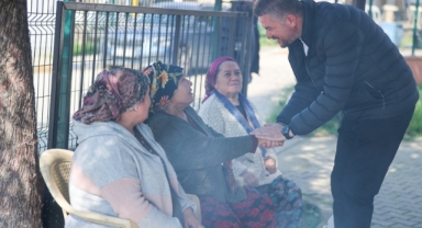 Başkan Görkem Duman üreticinin yanında