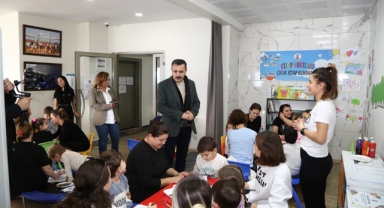 Başkan Kırgöz, yarıyıl tatilinde çocukları unutmadı