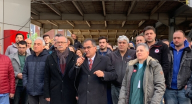 Sağlıkçılar, ‘otopark’ yıkımına karşı bir araya geldi: Anlatmaya çalıştık, anlatamadık!