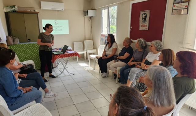 Urla Belediyesi kadınların yanında, toplumun her alanında