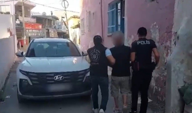 İzmir'de eş zamanlı şafak operasyonu: 105 adres, 146 gözaltı!
