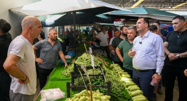 Bornova Belediyesi’nden pazaryerlerinde güvenlik seferberliği