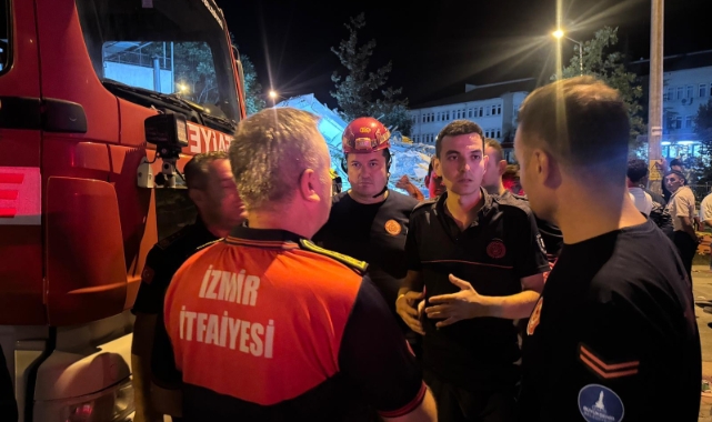 İzmir İtfaiyesi Balıkesir’de görev başında