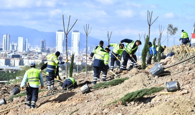 Başkan Tugay döneminde hedef yemyeşil İzmir