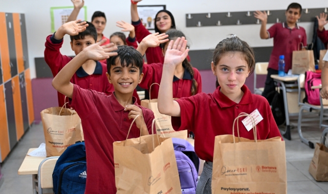 Bornova’dan öğrencilere sağlıklı beslenme desteği