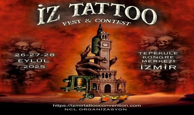 Dövme sanatçıları İzmir’de buluşuyor!