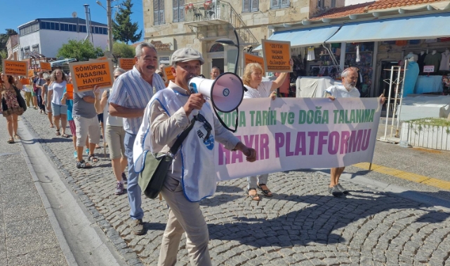 Foça’da işgal yasasına tepki: Toplumsal köksüzleştirme projesidir!