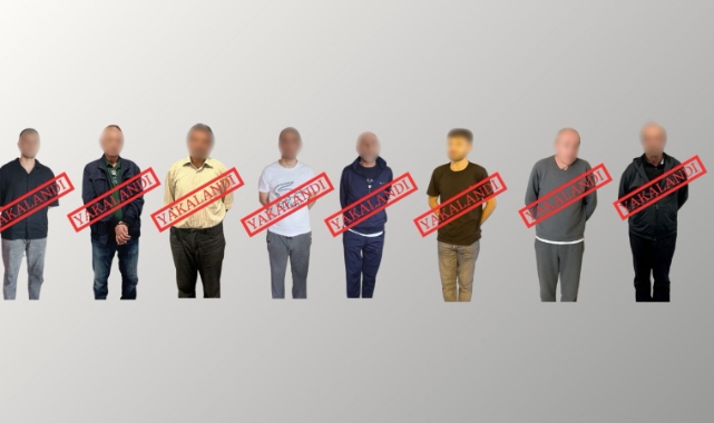 Kırmızı bültenle aranan altı, ulusal seviyede aranan iki suçlu Türkiye’ye getirildi!