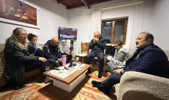 AK Partili Çankırı, selde kaybolan Kaptanoğlu’nun ailesini ziyaret etti