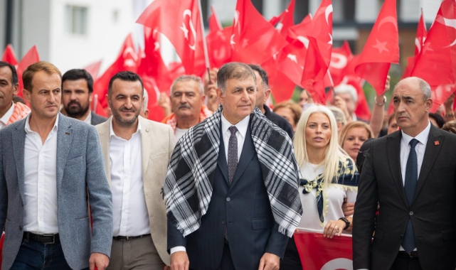 Başkan Tugay, “Cumhuriyet Her Yerde” kutlamalarına katıldı