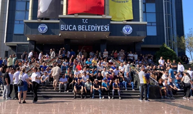 Buca'da yeniden eylem patlak verdi: İşçilerden iş bırakma eylemi!