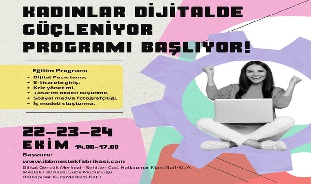 Kadınlar dijitalde güçleniyor