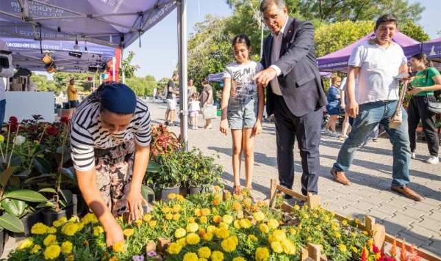 2. İzmir Balkon ve Bahçe Bitkileri Festivali 7 Kasım’da başlıyor