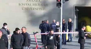 Ankara'da korku dolu anlar: Üniversite'de patlama meydana geldi!