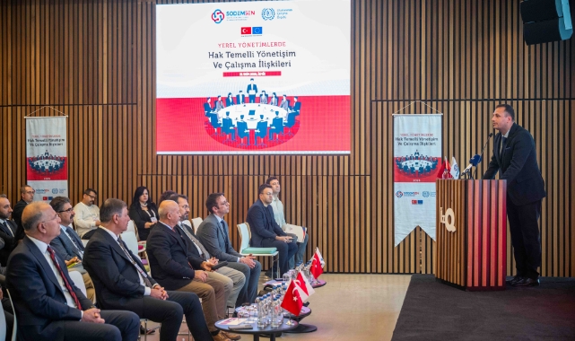 Başkan Eşki SODEMSEN çalıştayında konuştu: Sürdürülebilir belediyecilik için paylaşım şart