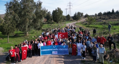 Çiğli’de Cumhuriyet Coşkusu Doğayla Buluştu