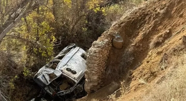 Öğrenci servisi uçurumdan yuvarlandı: 14 yaralı!