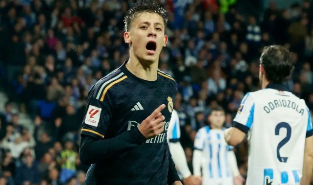 Real Madrid'de ayın oyuncusu 'Arda Güler' oldu!