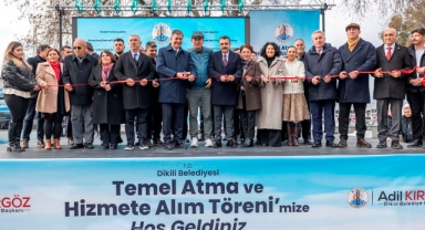 Başkan Kırgöz’den yeni yıl öncesi temel atma ve hizmete alım töreni