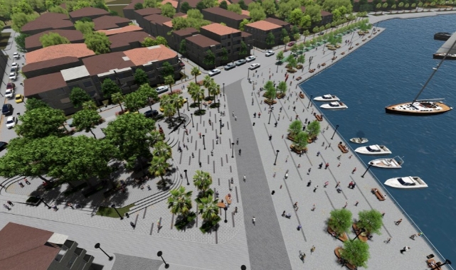 Dikili Belediyesi’nden estetik dokunuş: Çandarlı Meydan Projesi hayata geçiyor