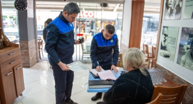 Karşıyaka Zabıtası’ndan işgal denetimi