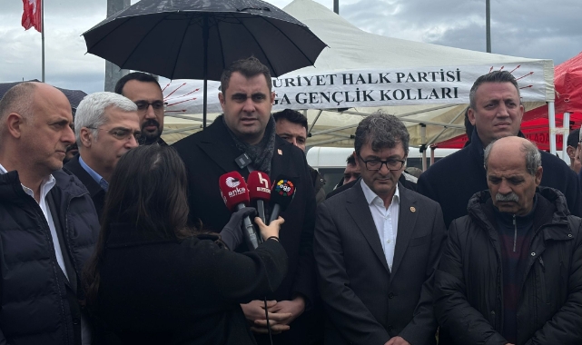 CHP İzmir’den tutuklu gençler için Aliağa çıkarması!