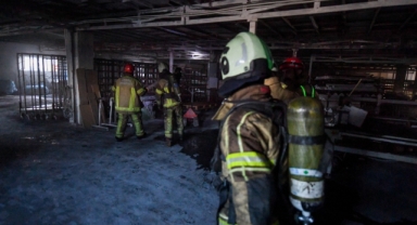 Fabrika yangını kısa sürede kontrol altına alındı