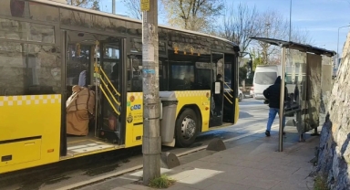İstanbul'da şok eden olay: 1 aylık bebek durağa bırakıldı
