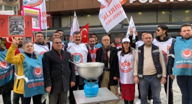 İzmir'de memurlar taş kaynattı: Memur ülkenin vergi garantörü haline geldi!