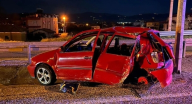 Manisa'da korkunç kaza: Baba ve çocuk öldü!
