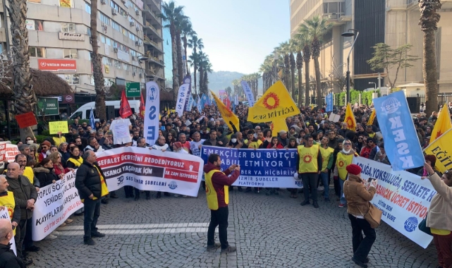 Memurlar İzmir'de iş bıraktı: Yeni maaş zammının çoğu kiraya gitti!