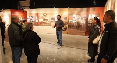 Menderes Belediyesi'nden görme engellilere gezi