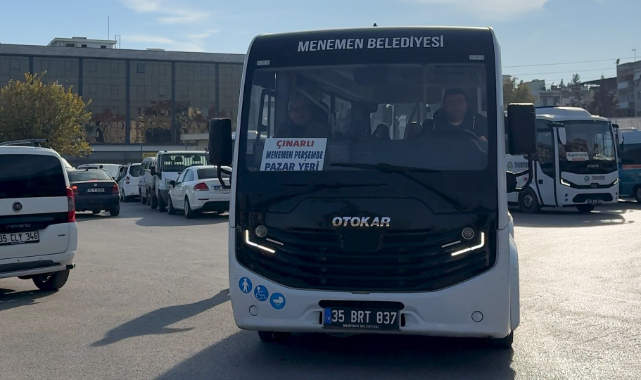 Menemen’de ulaşımın yıldızı ücretsiz ring servisler