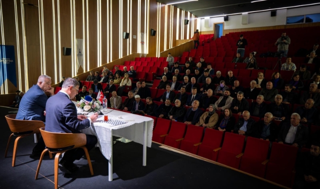 Muhtarlarla çözüm masası Kemalpaşa’da kuruldu