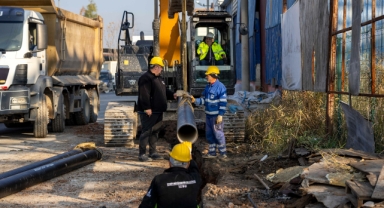 Sarnıç’ta içme suyu hatları yenileniyor
