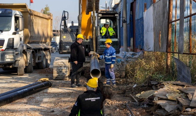 Sarnıç’ta içme suyu hatları yenileniyor