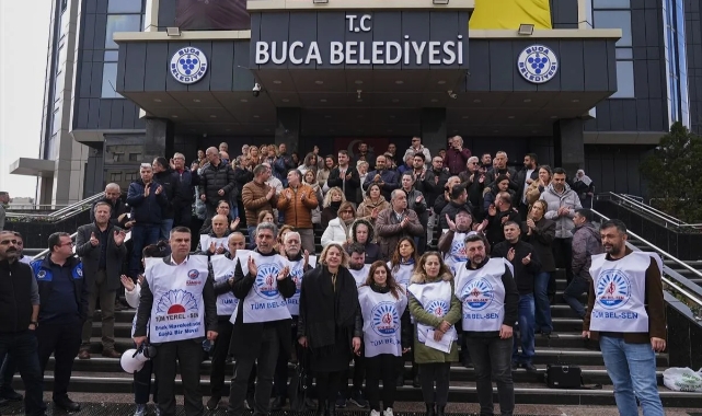 7 aydır alacaklı Buca emekçileri eylemde!