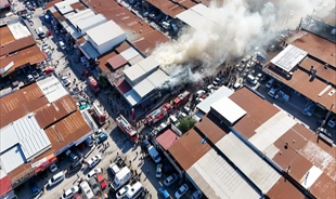 Buca’daki işyeri yangını kontrol altına alındı