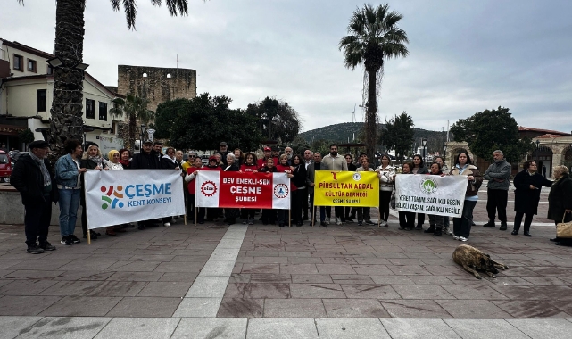 Çeşmeliler, Aydın-İzmir otoyolu için bir araya geldi!