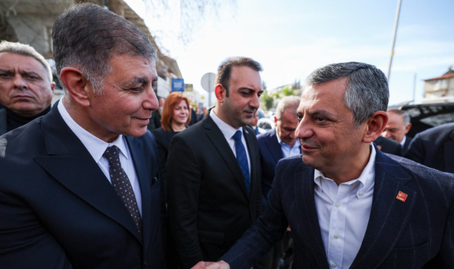 CHP Lideri Özel ve İzBB Başkanı Tugay Hatay'da 