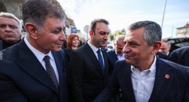 CHP Lideri Özel ve İzBB Başkanı Tugay Hatay'da 